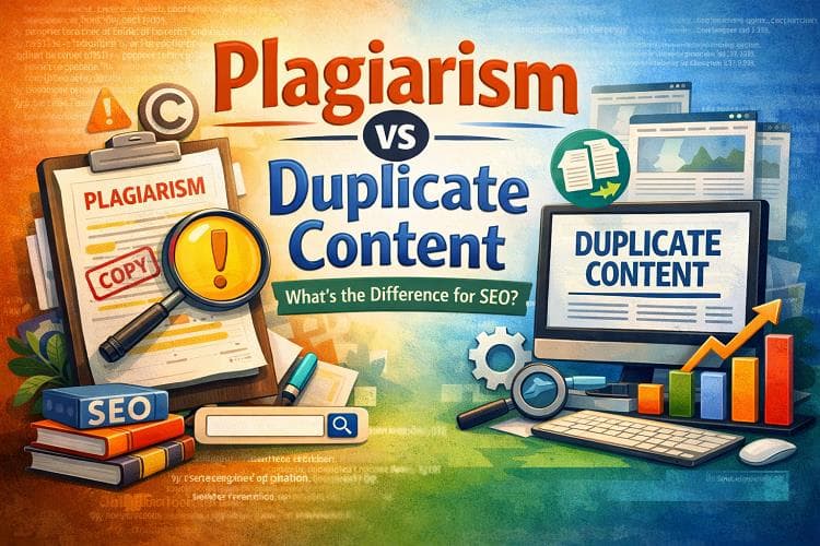 Plagiarism vs Duplicate Content: What’s the Difference for SEO? 