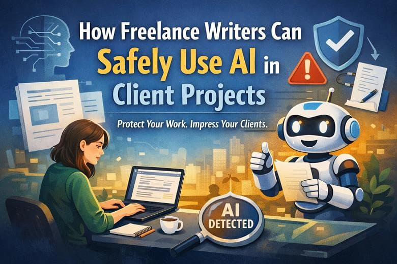 How Freelance Writers Can Safely Use AI in Client Projects 