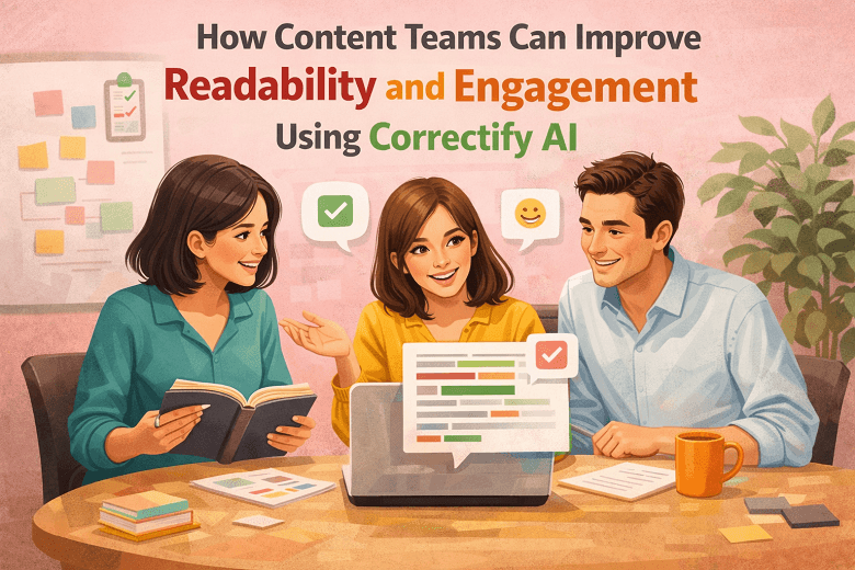 How Content Teams Can Improve Readability and Engagement Using Correctify AI 