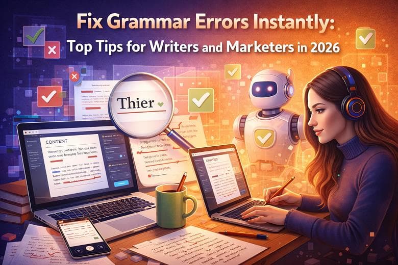 Fix Grammar Errors Instantly: Top Tips for Writers and Marketers in 2026 