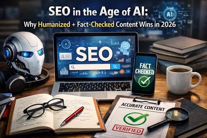 SEO in the Age of AI: Why Humanized + Fact-Checked Content Wins in 2026 
