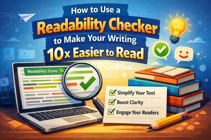 How to Use a Readability Checker to Make Your Writing 10× Easier to Read 