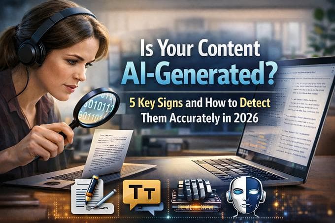 Is Your Content AI-Generated? 5 Key Signs and How to Detect Them Accurately in 2026 