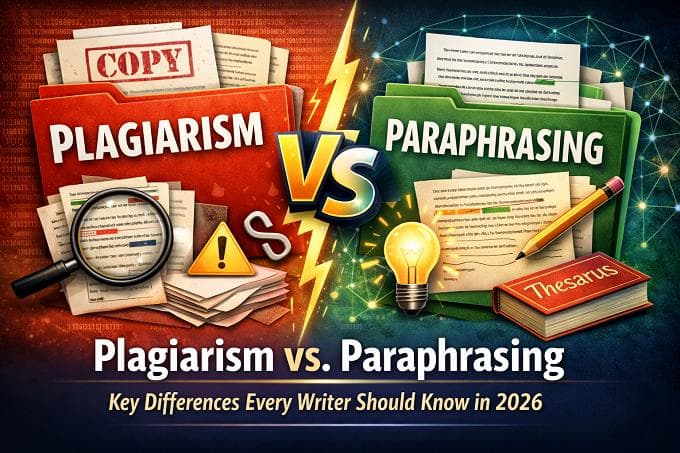 Plagiarism vs. Paraphrasing: Key Differences Every Writer Should Know in 2026 