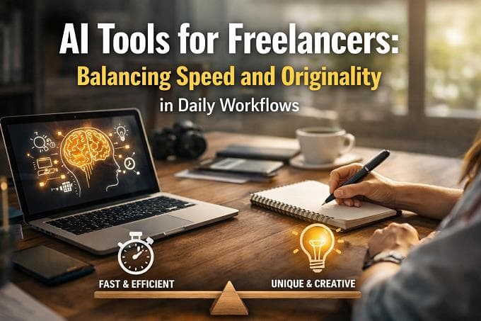 AI Tools for Freelancers: Balancing Speed and Originality in Daily Workflows 