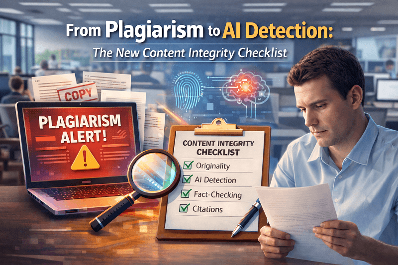 From Plagiarism to AI Detection: The New Content Integrity Checklist