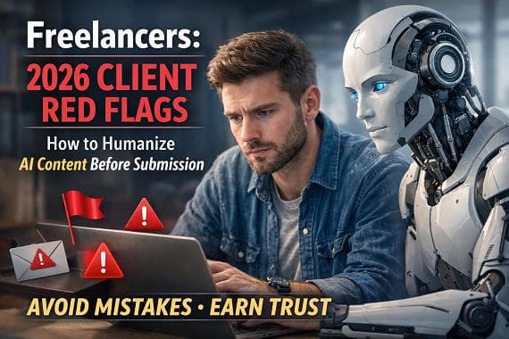 Freelancers: 2026 Client Red Flags - How to Humanize AI Content Before Submission 
