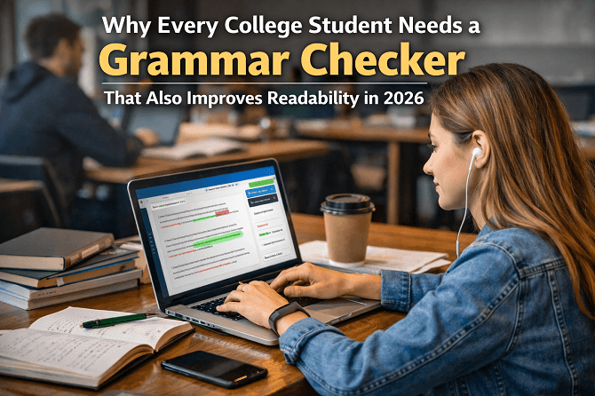 Why Every College Student Needs a Grammar Checker That Also Improves Readability in 2026 