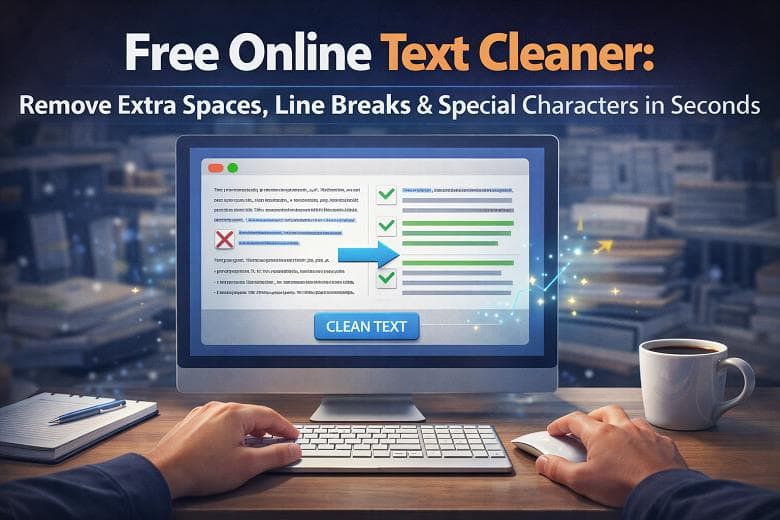 Free Online Text Cleaner: Remove Extra Spaces, Line Breaks & Special Characters in Seconds 