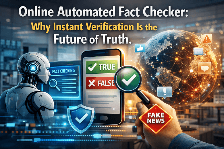 Online Automated Fact Checker: Why Instant Verification Is the Future of Truth 