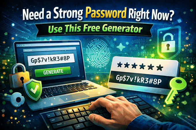 Need a Strong Password Right Now? Use This Free Generator 