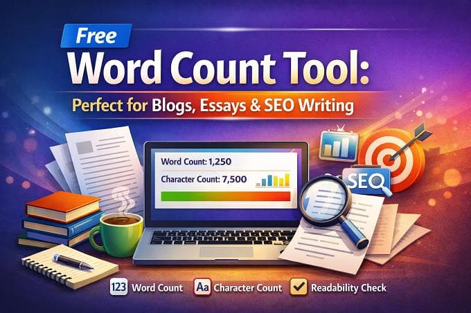 Free Word Count Tool: Perfect for Blogs, Essays & SEO Writing 
