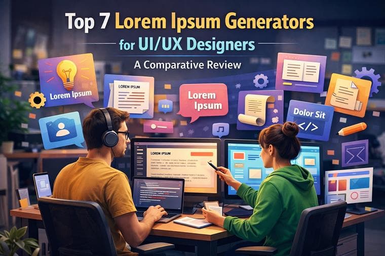 Top 7 Lorem Ipsum Generators for UI/UX Designers: A Comparative Review 