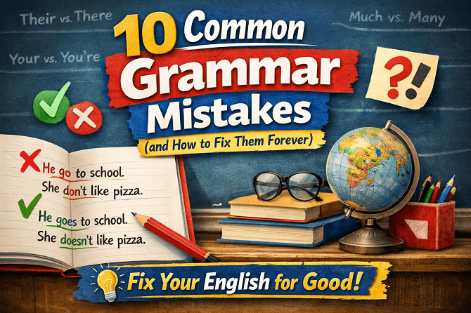 10 Common Grammar Mistakes ESL Students Make (and How to Fix Them Forever) 