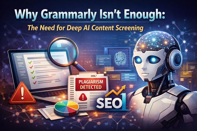 Why Grammarly Isn’t Enough: The Need for Deep AI Content Screening 