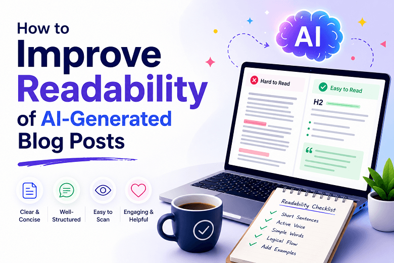 How to Improve Readability of AI-Generated Blog Posts 