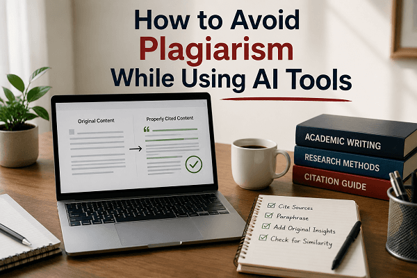 How to Avoid Plagiarism While Using AI Tools 