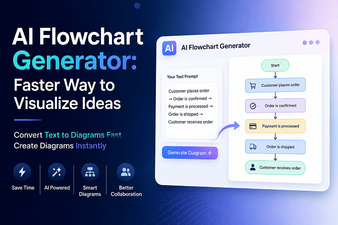 AI Flowchart Generator: Faster Way to Visualize Ideas 