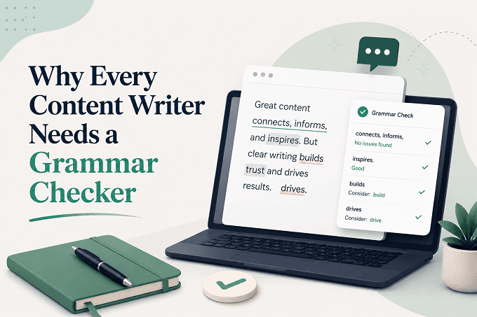 Why Every Content Writer Needs a Grammar Checker 