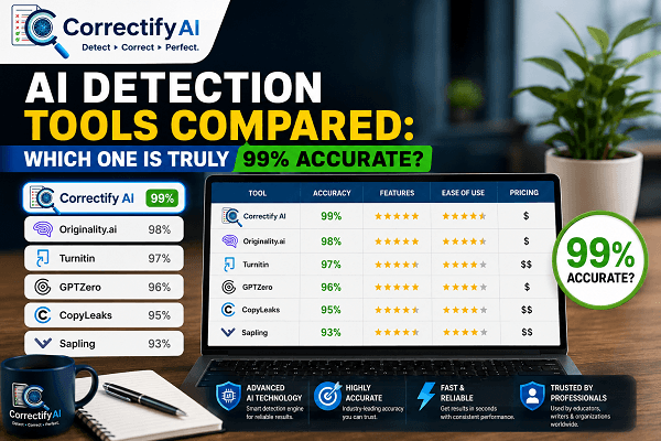 AI Detection Tools Compared: Which One is Truly 99% Accurate?