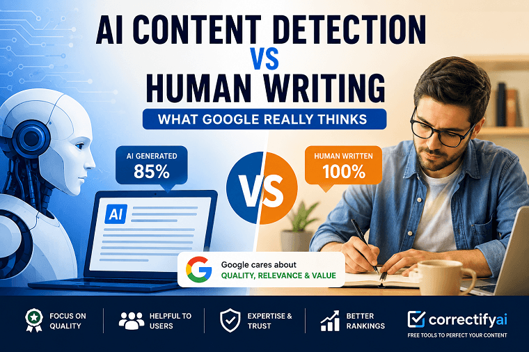 AI Content Detection vs Human Writing: What Google Really Thinks 