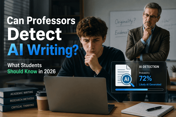 Can Professors Detect AI Writing? What Students Should Know in 2026 