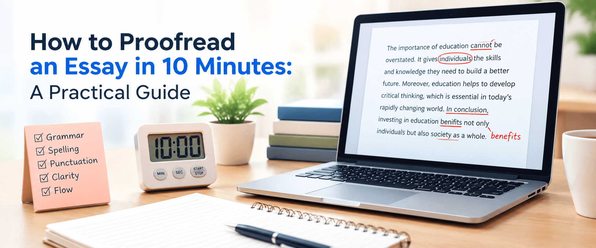 How to Proofread an Essay in 10 Minutes: A Practical Guide